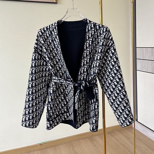 お気に入り♪ディオール◇ベルト付き KIMONO ジャケット 偽物◇リバーシブル des91145